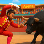Real Bull Fighting Game
